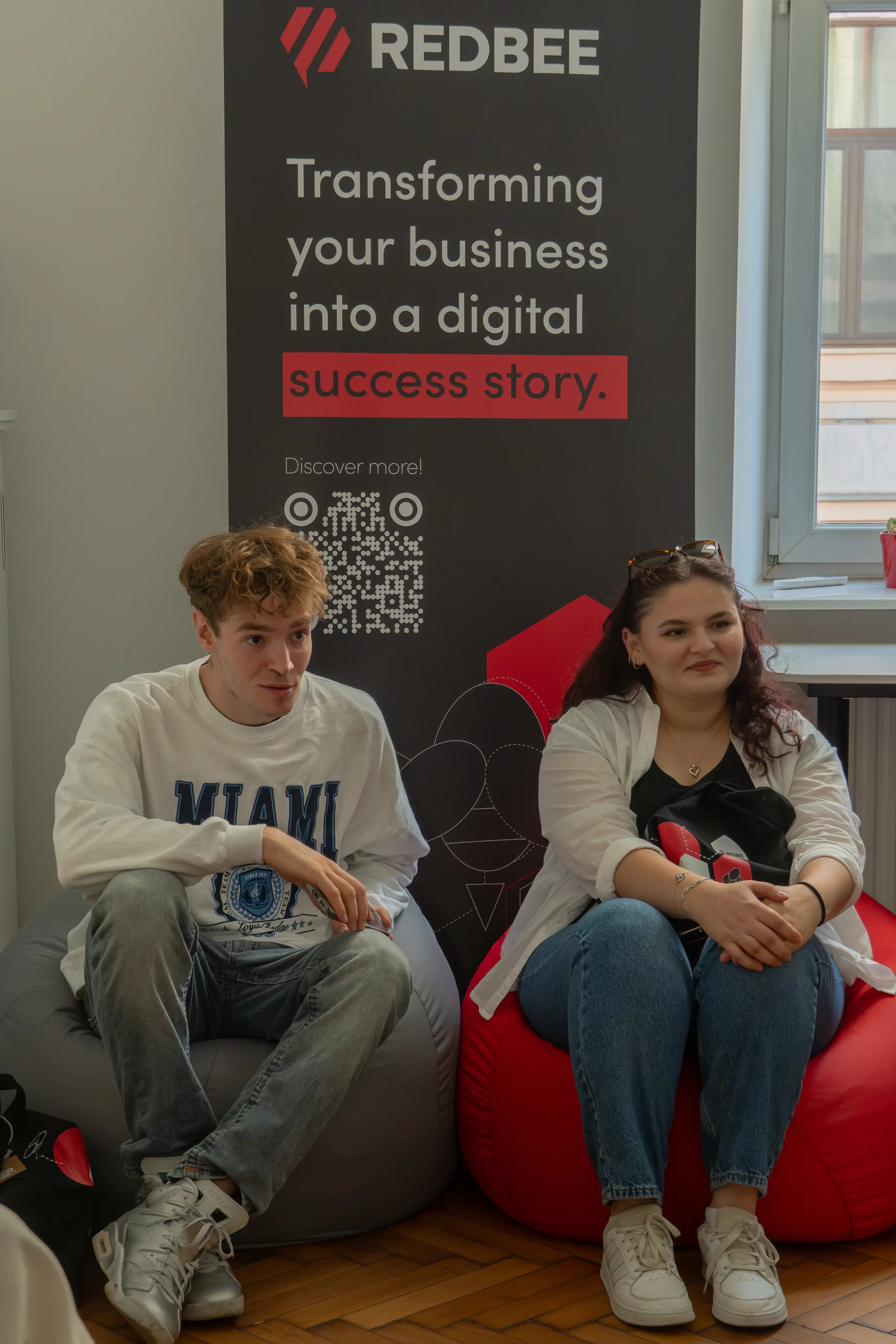 Redbee Academy participants during a GenAI Talent Path session