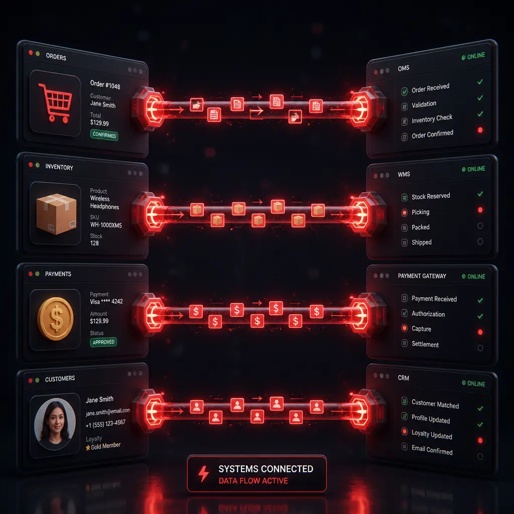 Redbee team collaborating on retail process digitalization